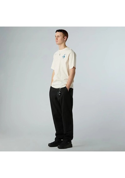 The North Face U Powder Days Relaxed S/s Tee-graphıc Erkek Tişört Nf0a8e4dqlı1 Nf0a8e4dqlı1 Bey Beyaz