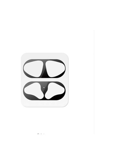 Lexroo Airpod Kir Önleyici Sticker - Siyah
