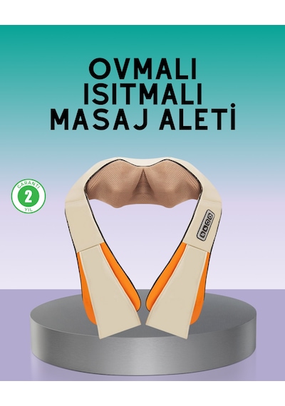 Profesyonel Ovmalı Masaj Aleti Isıtmalı Vücut Masajı İçin Pratik Kullanım Gri