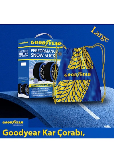 Goodyear Kar Çorabı Xx Large A+ Kalite Yüksek Performans