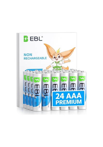 Ebl Aaa Pil 24 Lü Paket, 1,5v Alkalin İnce Kalem Pil