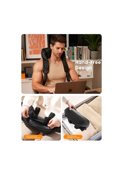Boyun Ağrısı İçin Shiatsu Boyun Masajı Kablosuz Genişliği Ayarlanabilir Omuz Sırt Masajı Isı İle 4d Yoğurma Derin Doku Masajı Ev Ofis Araba Hediyeleri İçin Kullanın Boyun Ağrısı İçin Shiatsu Boyun Masajı Kablosuz Genişliği Ayarlanabilir Omuz Sırt Masajı Isı İle 4d Yoğurma Derin Doku Masajı Ev Ofis Araba Hediyeleri İçin Kullanın