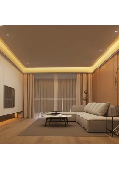 5 Metre Şerit Led Günışığı Renk + 12v 5 Amper 60 Watt Led Trafo -3 Dirençli Double Pcb - Yeni Nesil Oturma Odas