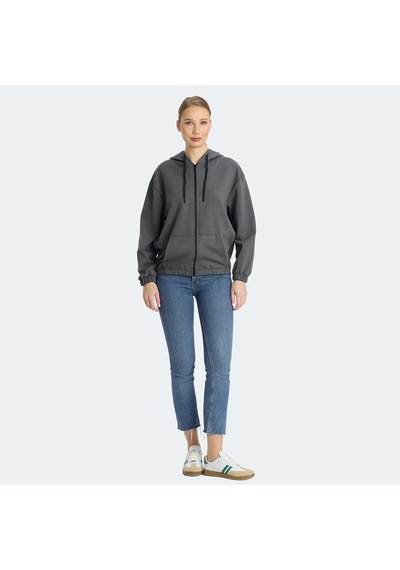 Slazenger KIMBERLEY IN Kadın Sweatshirt Koyu Gri