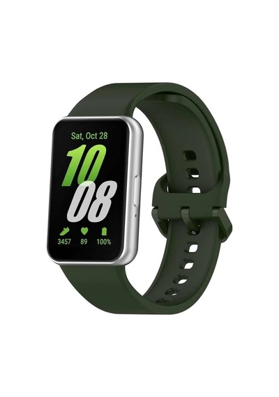Mey İthalat Samsung Galaxy Fit 3 Klasik Kordon - Haki Yeşil Diğer