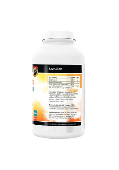 Glukozamin Kondroitin Msm Kolajen Vitamin D 300 Tablet