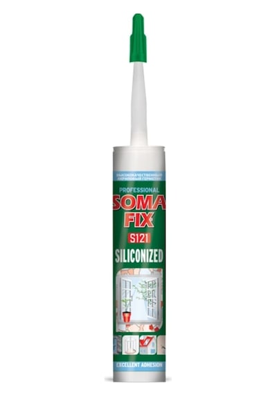 310 Ml - 500 Gr Somafıx Silikonize Akrilik Mastik Beyaz Beyaz