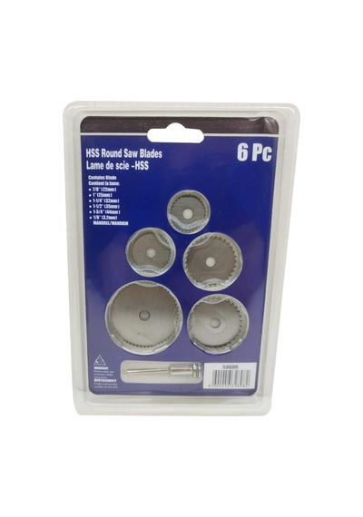 Bn5 6 Parça Dremel Gravür Uç Takım Daire Testere Hss Kesici Disk