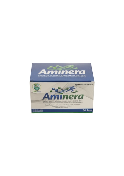 Orbivital Aminera Amino Asit Kompleksi + Magnezyum, Kalsiyum Ve D3 Vitamini 30 Saşe