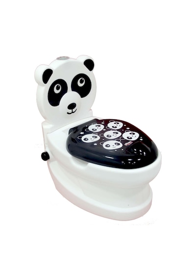 Pilsan Eğitici Eğlenceli Panda Tuvalet 07 561 Beyaz - Siyah