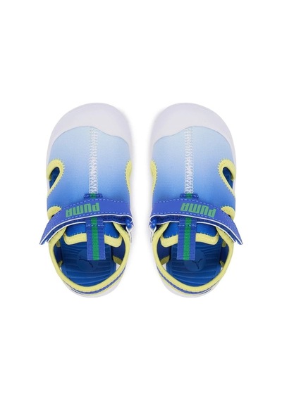Puma Fun Racer Sandal Come On Vınf Erkek Çocuk Sandaleti Saks Saks Gri