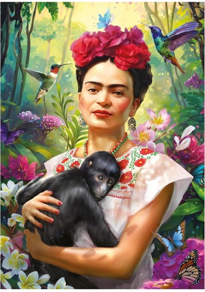 Educa 1000 Parça Frida Kahlo Yaşam Bahçesi Puzzle - 20176 - Garden Of Life