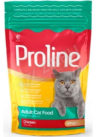 2 Adet Proline Tavuklu Yetişkin Kedi Maması 400 Gr