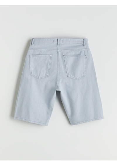 Lcw Jeans Mavi Standart Kalıp Erkek Jean Şort