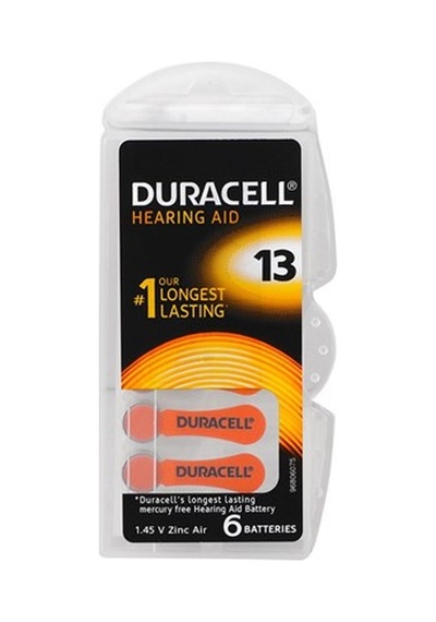 Duracell 13 Numara Pili 6'lı Paket
