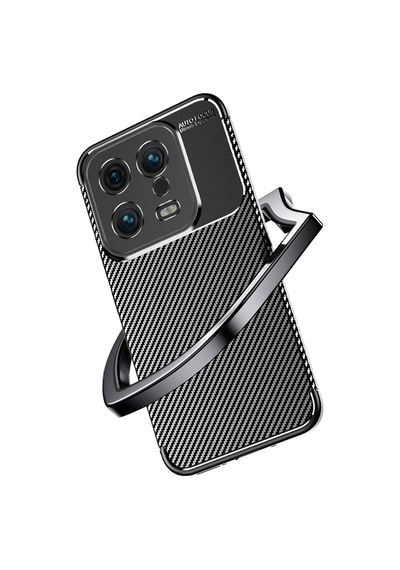 Xiaomi Uyumlu Mi 13 Kılıf Zore Karbon Görünümlü Negro Silikon Kapak