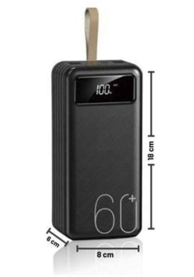 Powerbank Yüksek Kapasiteli 60.000 Mah Hızlı Şarj Şarj Özellikli Batarya Diğer 11128524