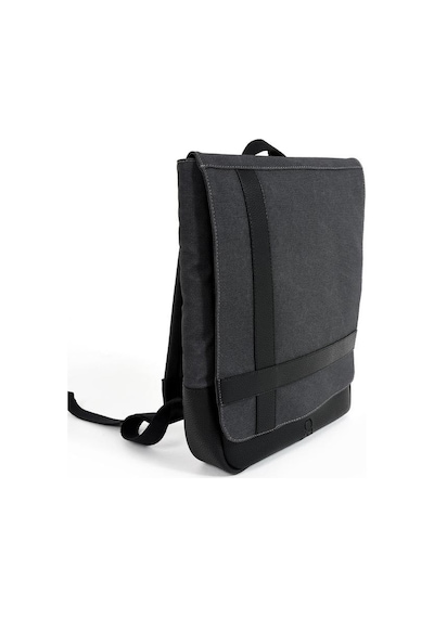 Erkek Sırt Çantası 35 20 Cm Kanvas Kumaş Laptop Bölmeli Business Sırt Çantası Okul Çantası Mega Bag Siyah