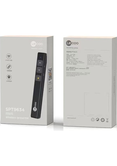 Lecoo SPT9634 2.4 Ghz Lazer Presenter Kablosuz Sunum Kuman