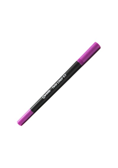Caretta Twin Liner 65 Kalem Lila 0.4 / 1 Mm