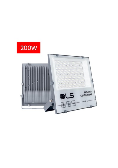 Pr-203-200 200w Projektör Dls Park Bahçe Çevre Site Bina Tabela Dış Mekan Led Lamba