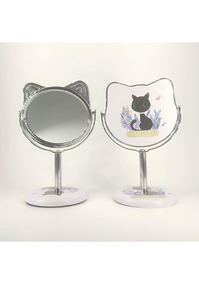 Mordino Black Cat Kedi Model Masa Aynası Mordino Black Cat Kedi Model Masa Aynası