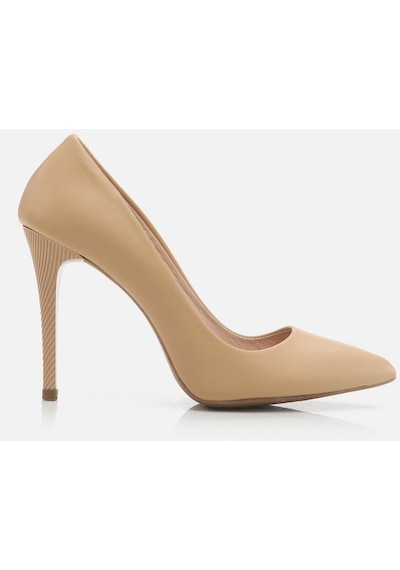 Hotiç Hakiki Deri Naturel Kadın Stiletto 01ayh274880a330 Ten Rengi