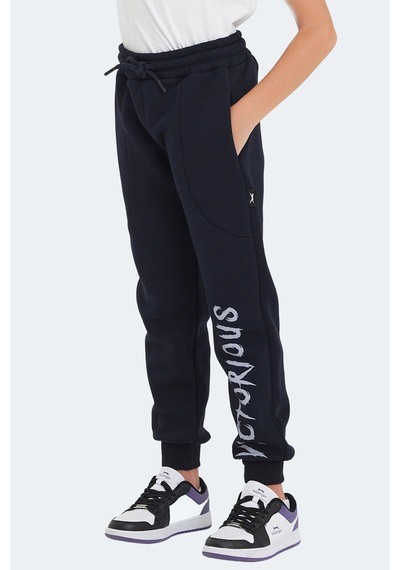 Slazenger Laney 2 Li Set Eşofman Altı Lacivert - Taş Gri