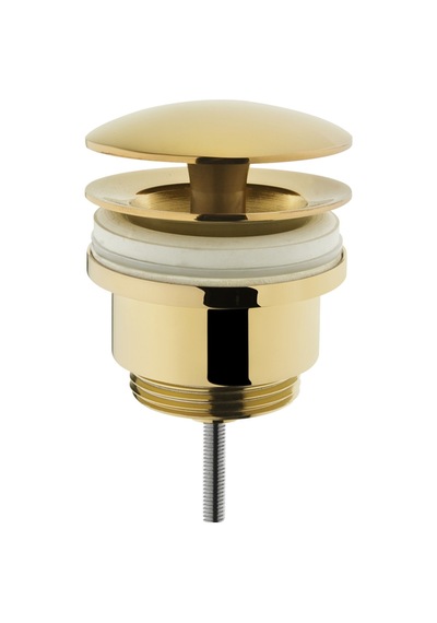 VitrA Yuvarlak Lavabo Süzgeci Universal Sabit Altın A4514823