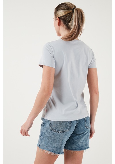 Levi's Bayan T Shirt 17369-2945 Açık Mavi Açık Mavi