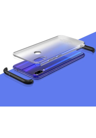 Xiaomi Redmi Note 7 Kilif 3 Parçali Seffaf Korumali Gkk Kapak 403772171