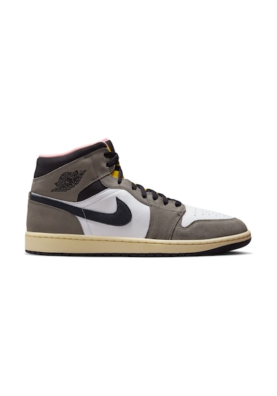 Nike Air Jordan 1 Mid 'cave Stone' Se Erkek Basketbol Ayakkabısı Hq2011-100 Çok Renkli