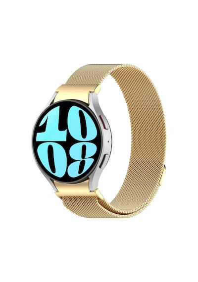 Galaxy Watch 6 40mm Uyumlu Krd-01 Metal Zore Kordon-gri
