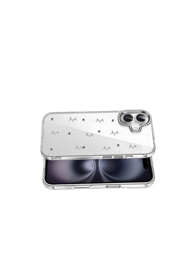 Apple iPhone Uyumlu. 16 Fiyonk Desenli Kapak - Desen 4