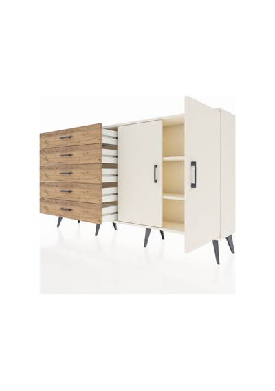 Arges Konsol 2 Raflı 5 Çekmeceli 2 Kapaklı 176x30x99 Aytaşı-aytaşı/çam Aytası/atlas Çam - Aytası Arges Konsol 2 Raflı 5 Çekmeceli 2 Kapaklı 176x30x99 Aytaşı-aytaşı/çam Aytası/atlas Çam - Aytası