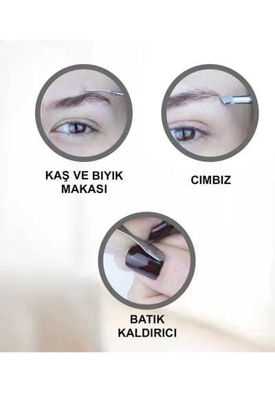 Northcity 7 Parça Manikür Pedikür Seti El Ayak Bakımı Çantası