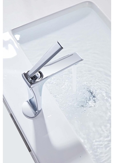 Sano Kısa Lavabo Bataryası Parlak Krom
