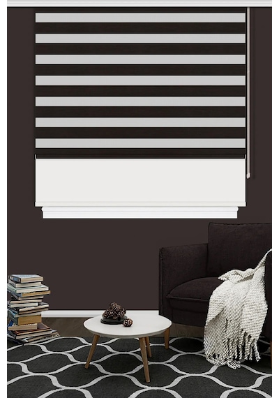 Çift Mekanizma Zebra Stor Güneşlik Perde 04 Koyu Kahve Mutfak Balkon Perdesi Çocuk Yatak Odası Perde Koyu Kahve 1 Çift Mekanizma Zebra Stor Güneşlik Perde 04 Koyu Kahve Mutfak Balkon Perdesi Çocuk Yatak Odası Perde Koyu Kahve 1