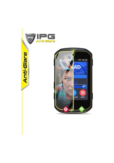 Garmin Edge 540-840 Solar Gps Bisiklet Bilgisayarı Ile Uyumlu Antiglare Ekran Koruyucu 2 Adet