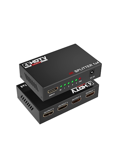 Senseı Sp-hd Splıtter/1-4 1 Giriş 4 Çıkış 1080p V1.4 Hdmı Splıtter