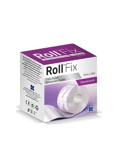 Roll Fix Esnek Flaster 5 CM x 10 M 4 Adet