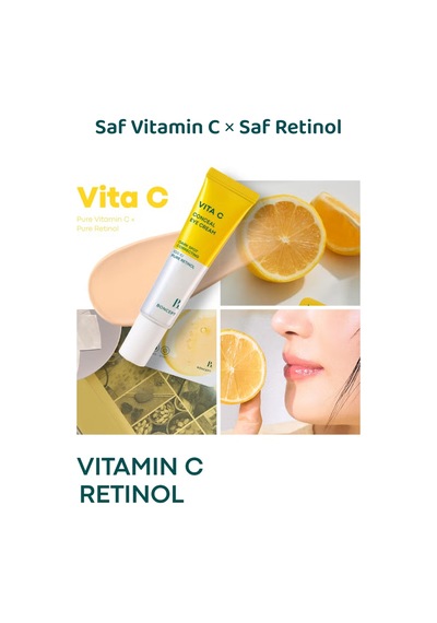 Retinol Ve C Vitamini İçeren Aydınlık Görünüm Sağlayan Conceal Göz Kremi Vita C Eye Cream