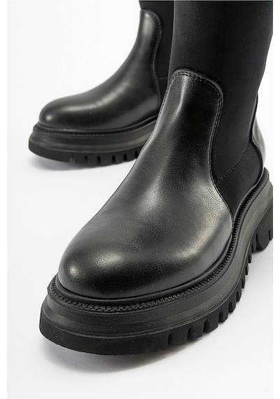 Luvishoes Alias Siyah Scuba Kadın Bot Siyah