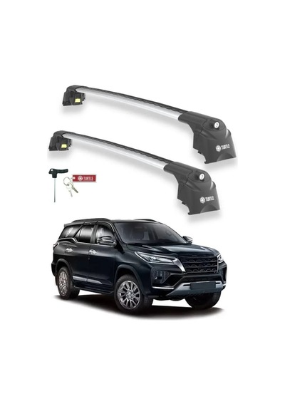 Turtle Toyota Fortuner An160 2015-2025 Ara Atkı Air2 Gri