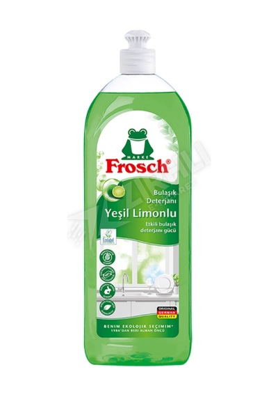 5 Adet Frosch Limonlu Bulaşık Deterjanı 750 Ml