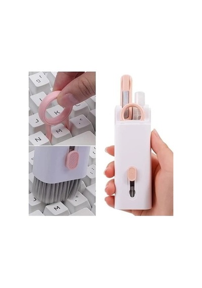 Bakgelal 7 Parça Elektronik Temizlik Seti Telefon, Bilgisayar, Kulaklık İçin Temizleme Kiti - Telefon, Laptop, Kulaklık, Klavye Tablet, Airpod, Ekran Temizleme Aparatı İçin - Bgaklavye001