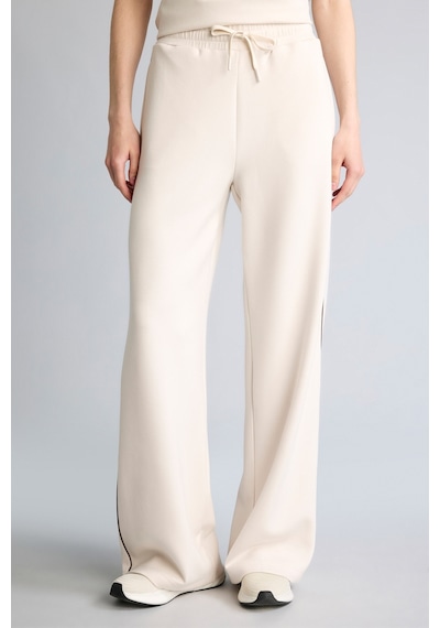 Defacto Ultra Yumuşak Wıde Leg Geniş Paça Standart Boy Modal Sporcu Pantolon D7128ax26sper218 Ekru-er218