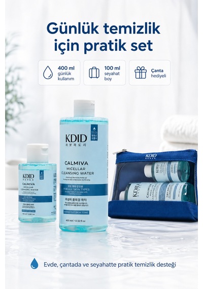 Kdid Mıceller Water For All Skın Types 400+100ml Mavi
