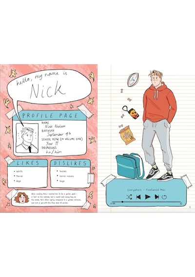 The Heartstopper Yearbook: Boy Meets Boy İn The Phenomenal Graphic Novel Series, Also On Netflix Çok Renkli