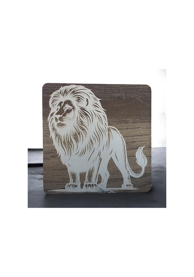 6 Lı Mdf Bardak Altlığı Dekoratif Ecceca1005 Karışık